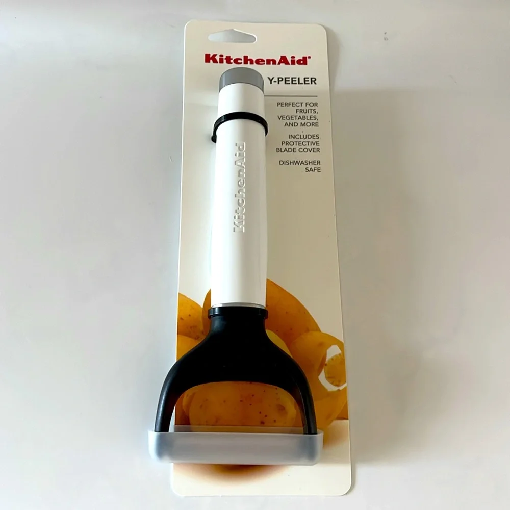 KitchenAid Y Peeler, Stainless Steel Swivel Peeler for Fruit and Vegetables